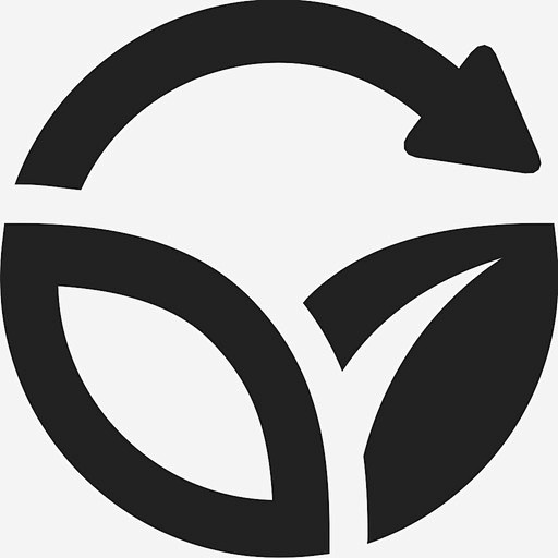 可持续发展箭头清洁能源图标_88ICON https://88icon.com 可持续发展 箭头 清洁能源 环境 绿色 树叶 可持续能源
