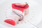Strawberry Mousse with biscuit jaconde (by Ruslan Golenkov) #赏味期限#