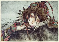 http://www.pixiv.net/member.php?id=186716 夜汽车 水彩 柔美 梦幻 萌 二次元 绘画 插画 动物 人物 漫画 植物 华丽