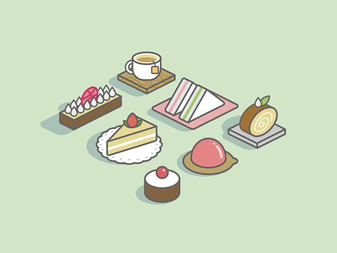 Dribbble tea time !!...