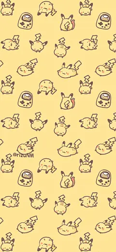 这壁纸太可爱了，电气含量超标，需要无水印的话可以私我哈，看到会尽量回的，祝大家新的一周好心情！！ #宝可梦 #宝可梦壁纸 #手机壁纸 #皮卡丘 - 小红书