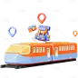 旅游出行公共交通组合动车火车3D贴纸