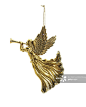 Angel ornament on white background_创意图片