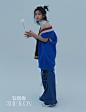 十六岁的@张子枫 最近曝光了一组新写真，清透稚嫩的小脸配上chic感十足的时尚造型凸显反差萌，是少女该有的样子~