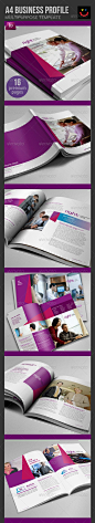 Business Profile Brochure - Brochures Print Templates@北坤人素材