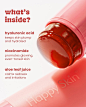 Photo by Happy Skin Cosmetics® on March 29, 2025. 可能是包含下列内容的图片：一人或多人、化妆、油膏、化妆品、护手霜和上面的文字是“what's inside? hyaluronic acid keeps skin plump and hydrated niacinamide promotes glowing, even-toned skin aloe leaf juice calms redness and irritations noppΥ”.