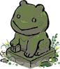 自在熊雕像