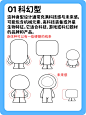 IP形象设计｜身型比例类型 - 小红书