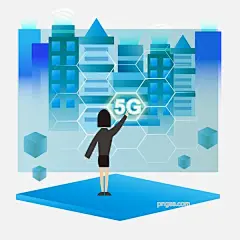 扁平化风格5G时代图片大小2000x2000px 图片尺寸484.6 KB 来自PNG搜索网 pngss.com 免费免扣png素材下载！5g#UI#wifi#扁平化#高楼#互联网#卡通手绘#科技#蓝色#手机#通信#通讯#网络#