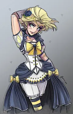 #美少女战士##套图#♡华丽丽的巴洛特宫廷风#无水印美战美图头像#超级奢华超级美！还有卫兔cp和遥满cp、下一条发。