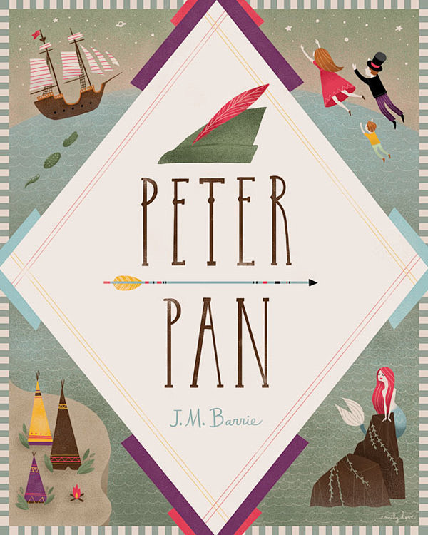 Peter Pan Book Cover...