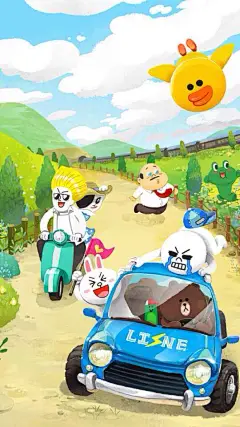 馒头人、可妮兔、布朗熊和詹姆士爱到不行！LINE系列壁纸分享~|精彩贴图 - 金沙电子书论坛 - Powered by phpwind