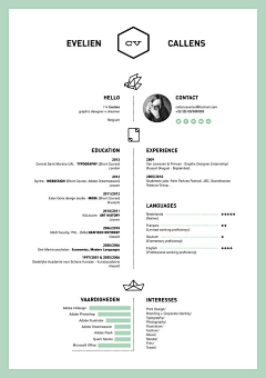 huuyuu采集到简历模板（Resume Template）