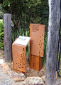 Architectural Design, Architectural Installations, Architectural Cladding, Designer, Melbourne Lump Sculpture Studio - text in corten