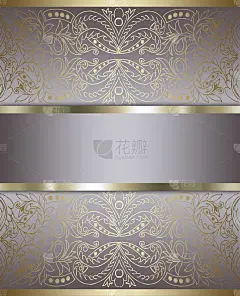 时尚的背景金色和彩色紫水晶带设计布局