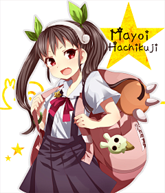 星辰※沫沫采集到物语系列——西尾维新