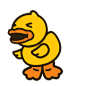 Sticker of B.Duck : Sticker of B.Duck