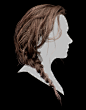 Hair Test - Braid, Moa Alfredsson : A hair test I did a few months ago in Unreal Engine 4
Hair textures and cards made in Maya with XGen
12 000 tris