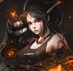 太陽麵采集到【原画】Guweiz