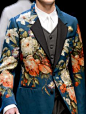 Rose dandy men's jacket Dolce & Gabbana Fw13 Beautifuls.com Members VIP Fashion Club 40-80% Off Luxury Fashion Brands