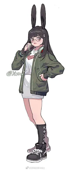 我家女孩子实在是太多了请随便画（有一些是玩模拟人生捏的（x ​​​​