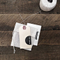 packaging - muslin bag, large tag: 