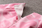 超舒服巴黎时装欧洲站春夏新款直筒圆领粉色嘴唇印花连衣裙-淘宝网