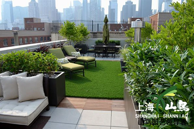 上海屋顶阳台菜地花园景观露台阳台办公楼顶空中花园设计施工队-淘宝网-花瓣网