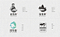 放牧鱼LOGO设计四个方案