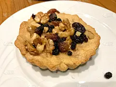 咸挞干果配餐盘/有机烘培食品。