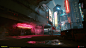 Cyberpunk 2077 - No-Tell Motel, Javier Pintor : The No-Tell Motel location from the quest 'The Heist'. The motel is located on the Watson district and has a very distinct kitsch art style. It was a really enjoyable place to work, responsible from the draf