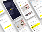 Gifty ecommerce gift iphonex iphone x mobile shopping social ui ios user experience app ux