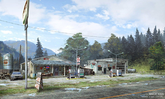 Watch Dogs - environ...