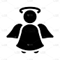 天堂,矢量,符号,图像,方形画幅,绘画插图,新的,幽默,丘比特,幸福