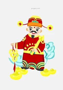 新春黄色如意财神图片大小2480x3508px 图片尺寸930.25 KB 来自PNG搜索网 pngss.com 免费免扣png素材下载！财神插画#红色帽子#卡通财神#卡通手绘#喜庆财神#笑脸财神#新年装饰#