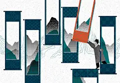 插画设计 一组儿童插画，韩国插画师 ahra kwon 作品。他的童书绘本《朝鲜王朝年鉴》受邀参加2018年博洛尼亚插画展，云朵去年推荐过，喜欢可以戳：O网页链接 ​​​​