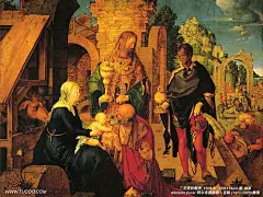 世界经典名画之Albrecht Durer 丢勒绘画作品集 - 丢勒油画作品壁纸 Albrecht Durer oil painting wallpapers 6