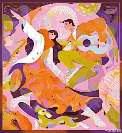 扁平风插画天花板！！宋晨老师yyds - 小红书