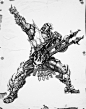 Pencil drawing ···Heavy metal, Tom Lee : Pencil drawing    Heavy metal