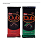 Nestlé Club Dark Chocolate: Rebrand : The Nestlé Club Dark Chocolate brand was in dire need of change – the old design was out-of-touch with chocolate lovers and even Club loyalists were desperate for something new. It had little appetite appeal and didn'
