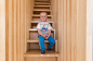 A Kid-Friendly Apartment Renovation by Ruetemple Architects : Ruetemple architects renovated this amazing Moscow apartment for a young family with children. The clients desired bright and comfortable living spaces, in addi