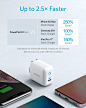 Amazon.com: iPhone 12 Charger, Anker 30W PIQ 3.0 USB-C Fast Charger Adapter, PowerPort III Mini Compact Charger for iPhone 12/12 Mini / 12 Pro / 12 Pro Max / 11 / XR/XS/X, iPad Pro, MacBook, Galaxy, Pixel : Cell Phones & Accessories