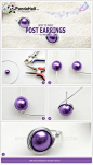 Easy DIY earrings.