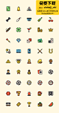 012-50娱乐 赌博  游戏 金钱 转盘 老虎机 icon 图标 sketch 源文件 psd app设计素材 设计源文件