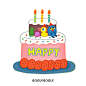 Photo by GOOLYGOOLY 굴리굴리 on August 26, 2019. May be an illustration of cake and text.