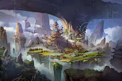 {插画系列}西方写实场景_1659550397631