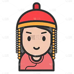 icon-人物头像元素