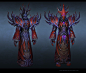 Warlock pvp season 13 armorset I did for WOW.
Here is link on youtube video with some fx and tentacles animation: https://www.youtube.com/watch?v=Krhh_OwVCPU
