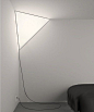 A corner light!  Great idea but something would have to be done with the cord.