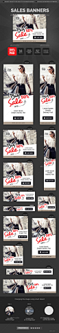 Sale Banners - Banners & Ads Web Elements